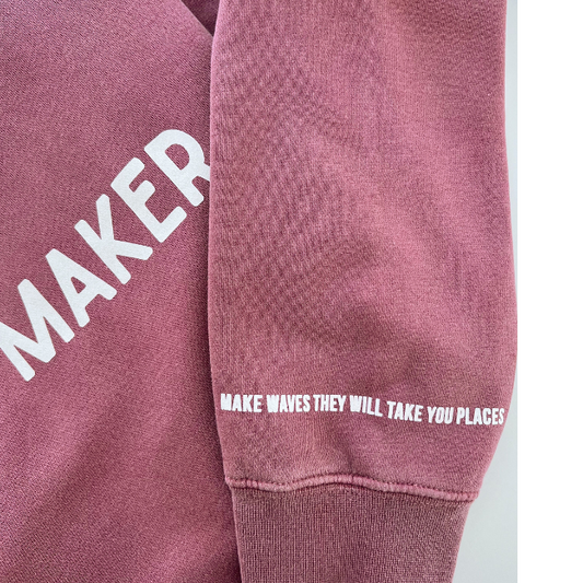 Wave Maker Sweatshirt BEACHY RED-Unisex
