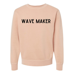 Wave Maker Sweatshirt SOFT CORAL-Unisex