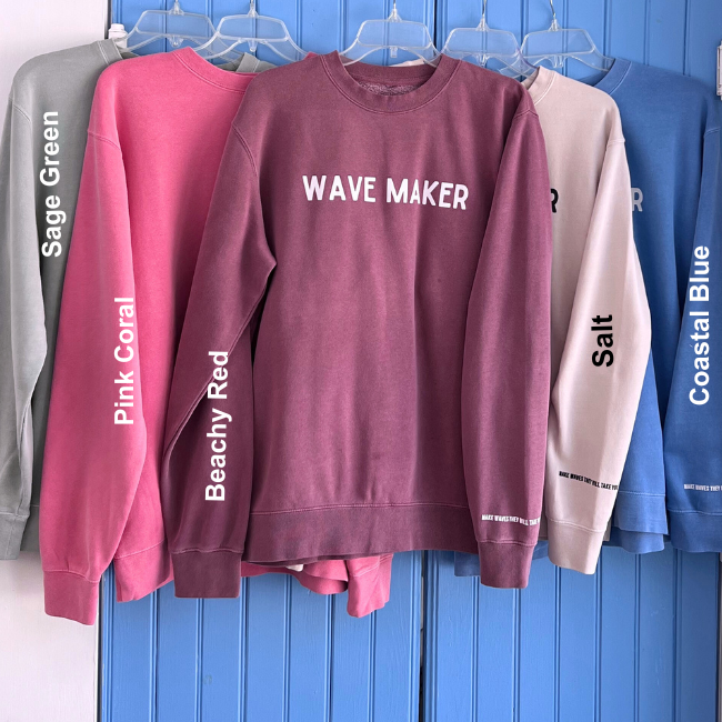 Wave Maker Sweatshirt SALT - Unisex