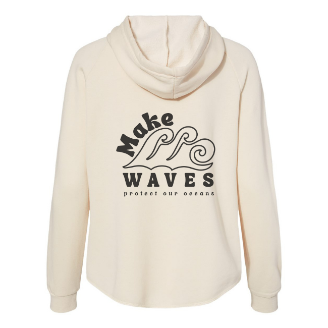 Wave Wash Zip-up-Make Waves Protect our Oceans – Live by Water