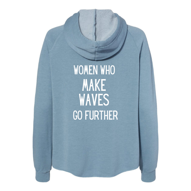 Wave Wash Zip-up-Women who make waves go further