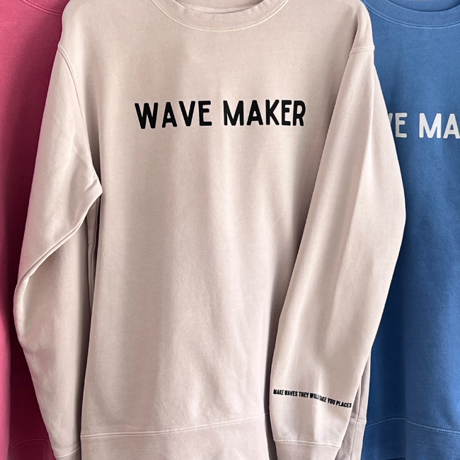 Wave Maker Sweatshirt SALT - Unisex
