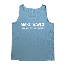 Load image into Gallery viewer, Make Waves they will take you places Tank- 5 Colors
