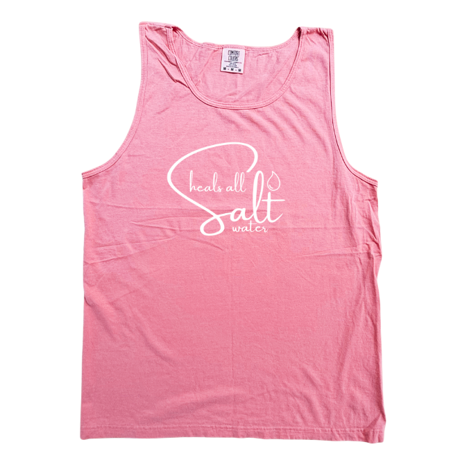 Salt Water Heals All Tank- 5 Colors