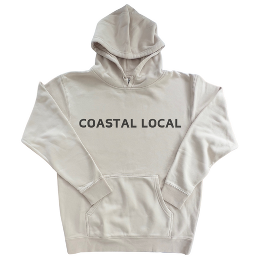 Coastal Local Hoodie-Salt