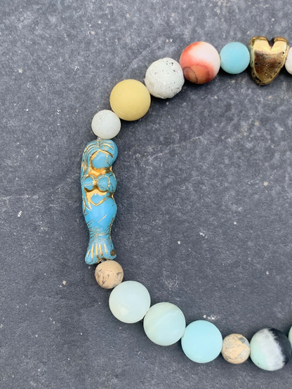 Live by Water Make Waves - Mermaid Love Bracelet