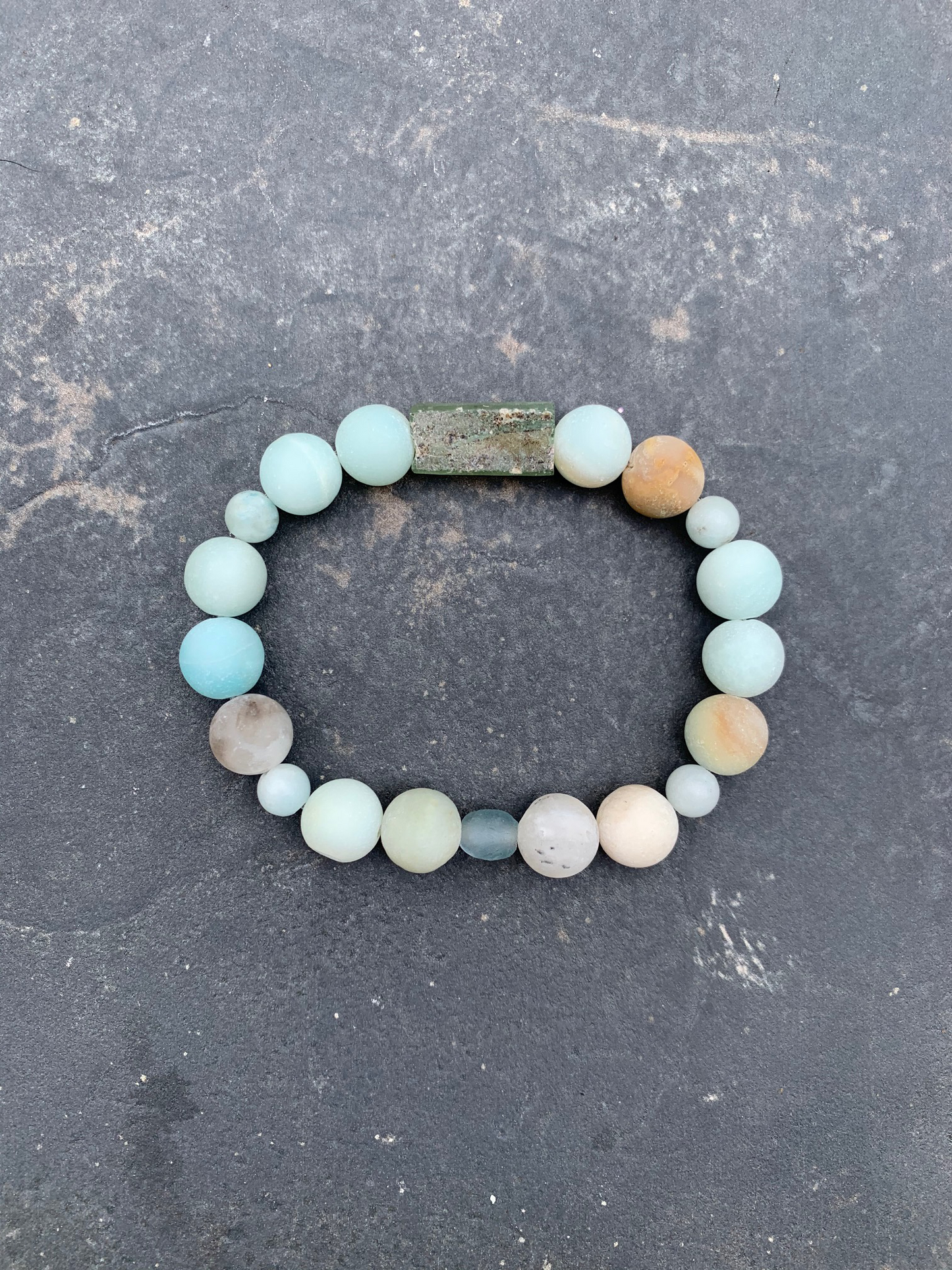 Live by Water Make Waves - Shades of Water Bracelet