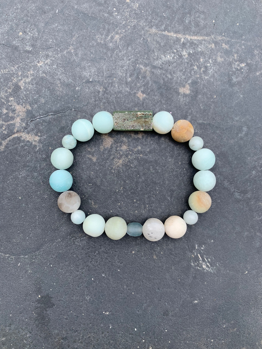 Live by Water Make Waves - Shades of Water Bracelet