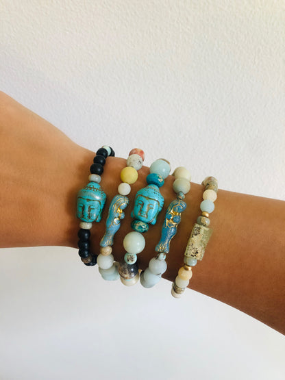 Live by Water Make Waves - Mermaid Love Bracelet