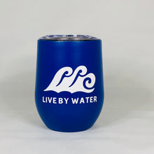 Load image into Gallery viewer, Wine Tumbler-Live by Water Logo
